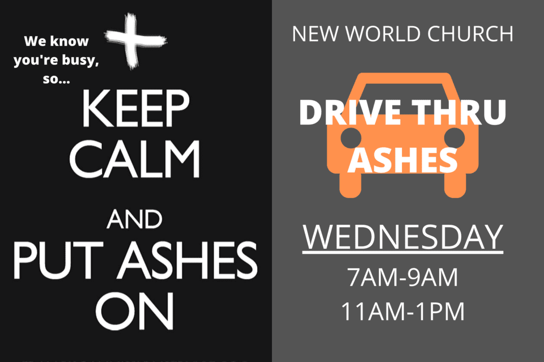 Drive Thru Ashes » New World United Methodist Church