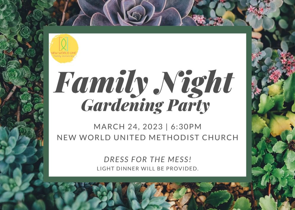 Featured image for “Gardening Family Night”